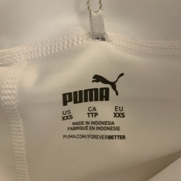 Puma Women's Powershape Striped Golf Tennis Skort Rose White Size XXS - NWT $75 - Picture 9 of 12